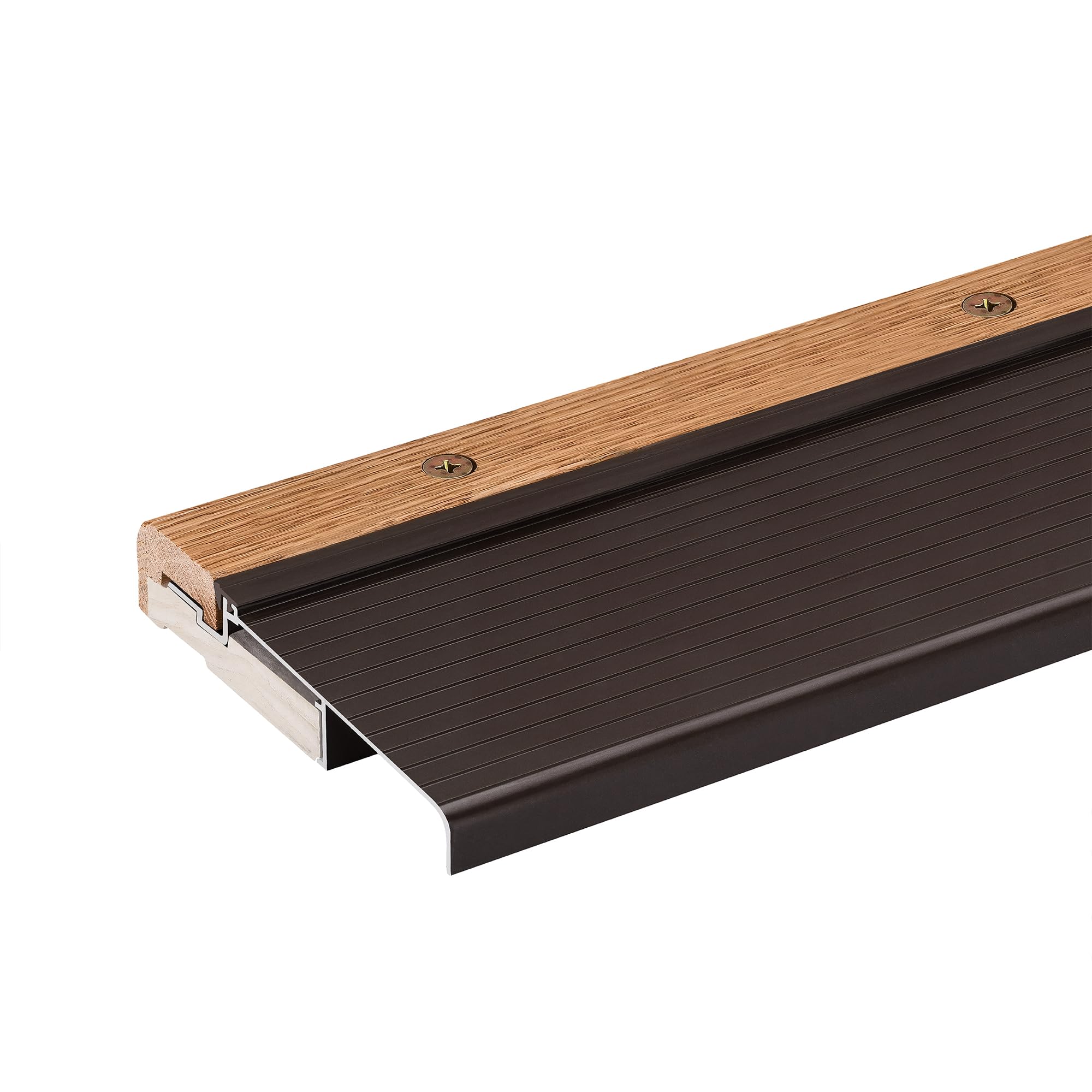 Exterior Inswing Threshold | Oak & Aluminum Adjustable Sill